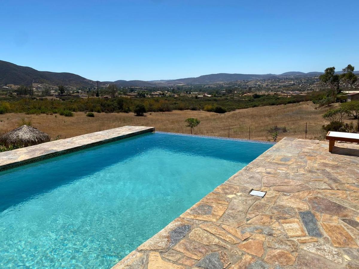 Chalet Nativo - Fabulous Terrace & Vineyard Valle de Guadalupe Bagian luar foto