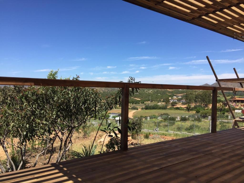 Chalet Nativo - Fabulous Terrace & Vineyard Valle de Guadalupe Bagian luar foto