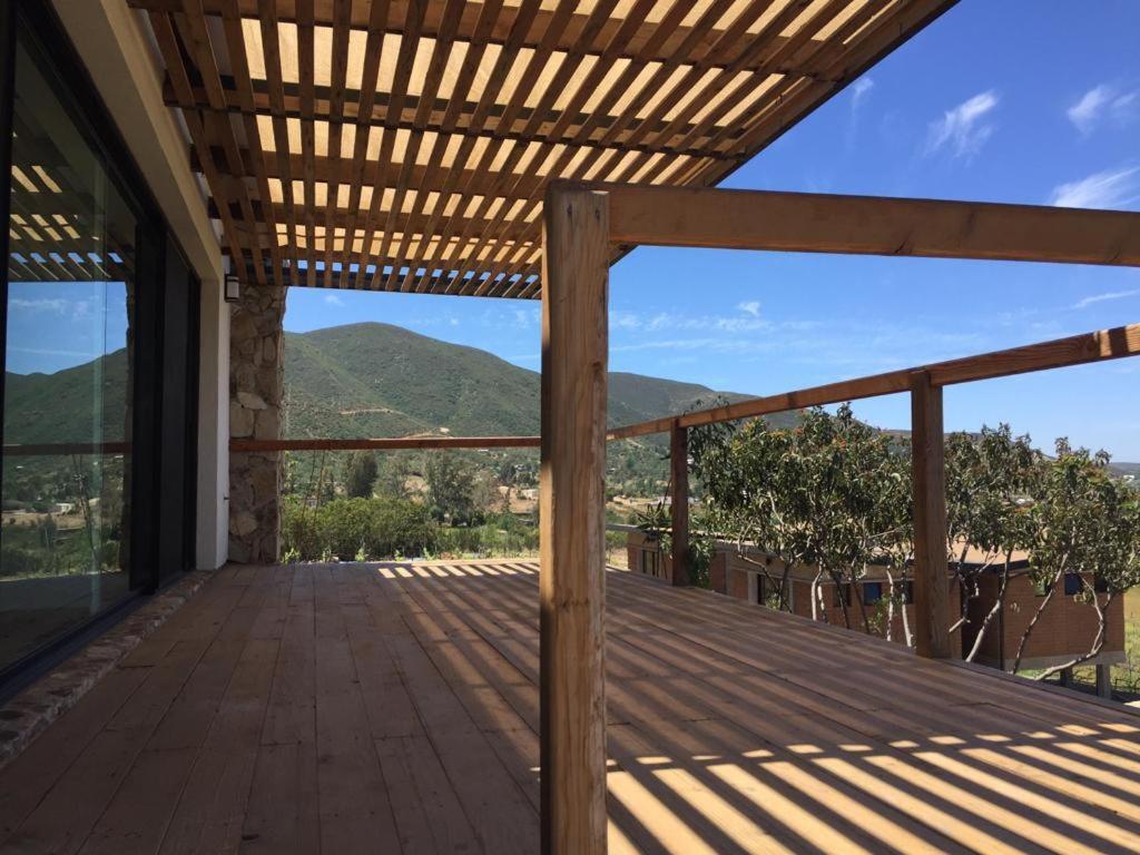 Chalet Nativo - Fabulous Terrace & Vineyard Valle de Guadalupe Bagian luar foto